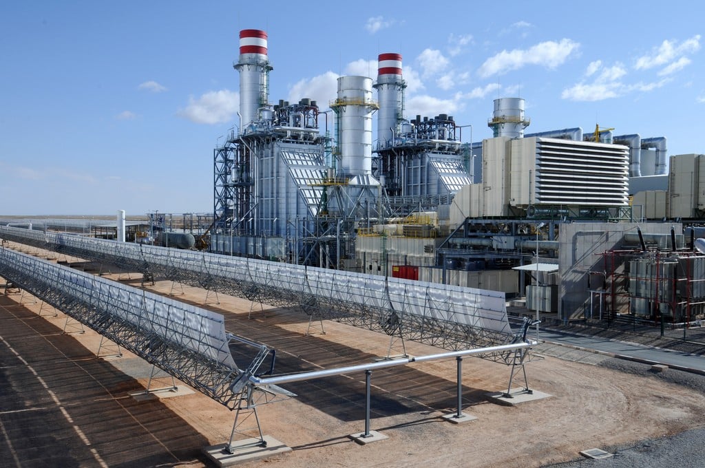 Ain Beni Mathar Integrated Combined Cycle Thermo-Solar Power Plant. Photo/World Bank