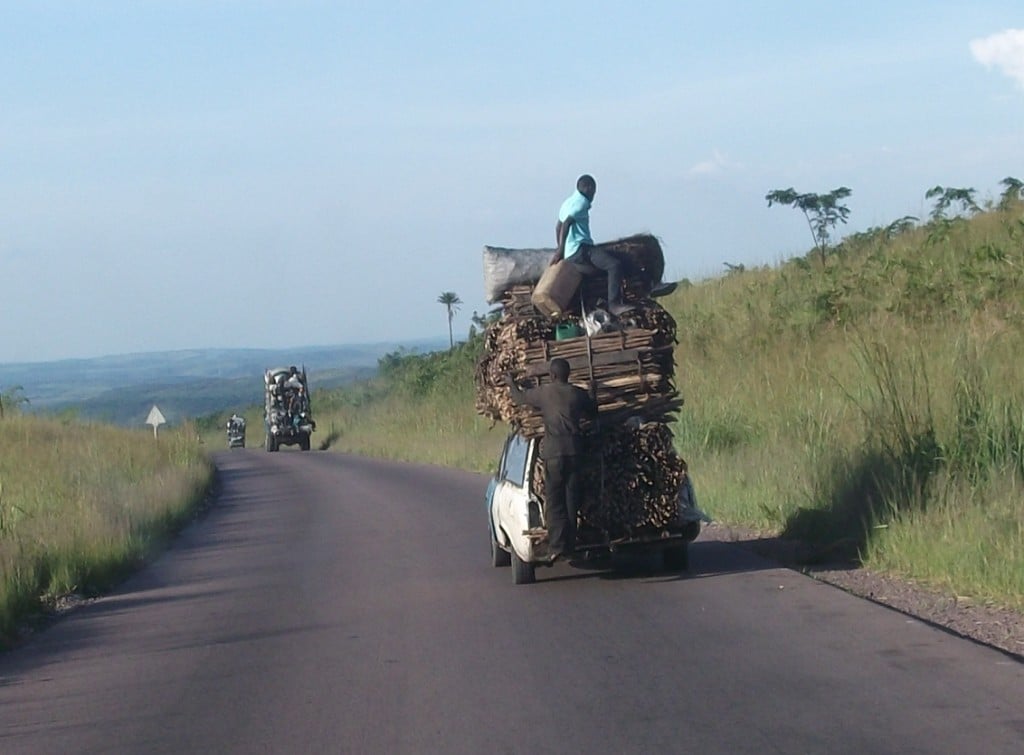 Le charbon de bois destiné à approvisionner la ville de Kinshasa