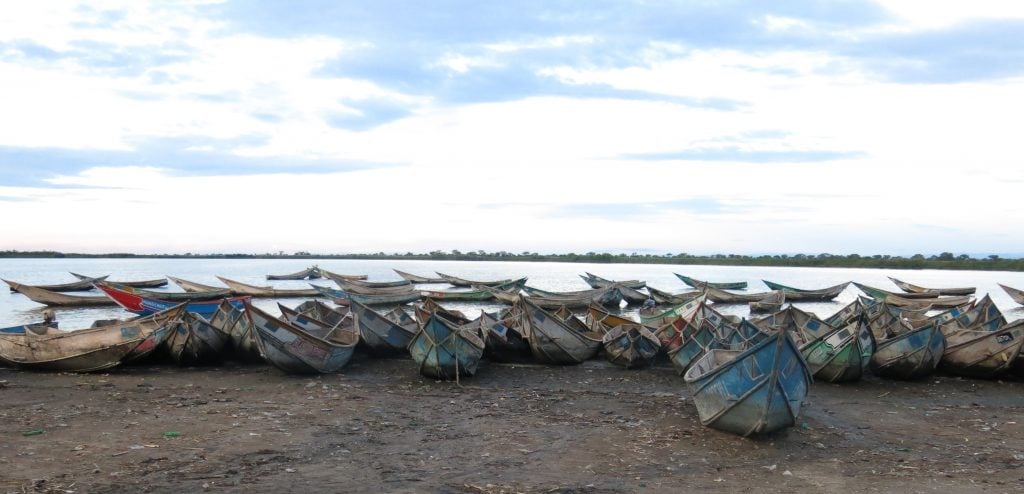 Exploitation du pétrole au Virunga : l’écosystème du lac Edouard et des moyens de subsistance des milliers de familles dans la région pourraient être menacés par d’éventuelles contaminations. Photo/InfoCongo