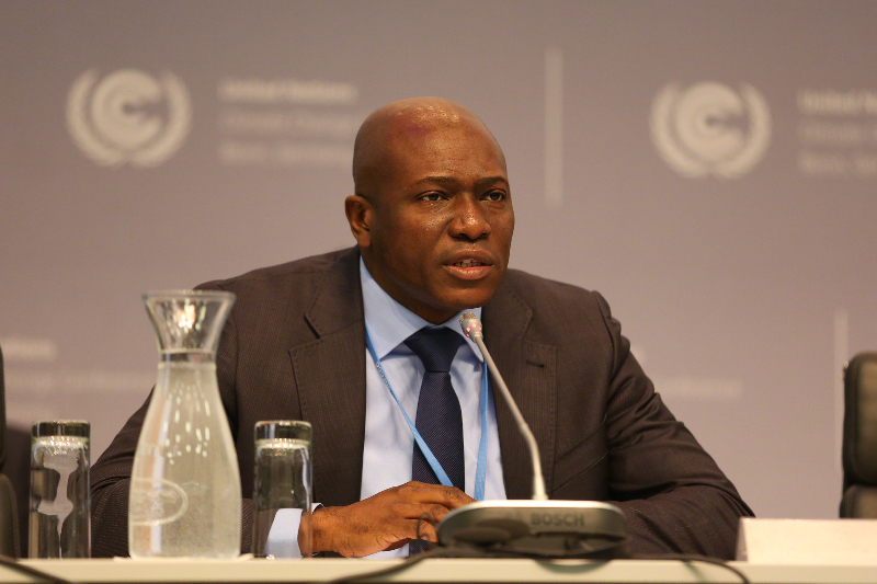 Tosi Mpanu Mpanu, Négociateur Sénior pour la RDC à la Convention-Cadre des Nations Unies pour le Changement Climatique (CCNUCC) et membre du Conseil d’administration du Fonds vert pour le climat